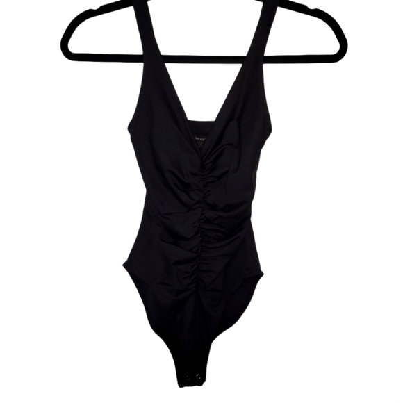 FOREVER 21 Black bodysuit, size S, very comfy and beautiful - Picture 1 of 5